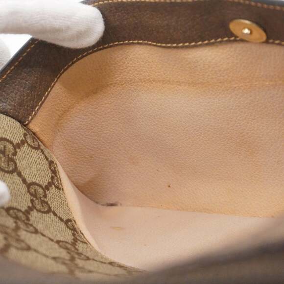 Vintage Web Crossbody Bag Gg Coated #199523G57B - Picture 8 of 9